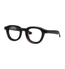 thick havan square eyeglasses on a white background