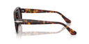 Sunglasses with tortoise frame on a white background