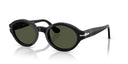 Black sunglasses on a white background
