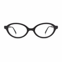 Black eyeglasses oval