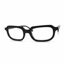 Black rectangular eyeglasses 