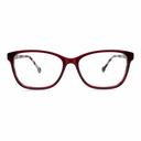 Eyeglasses red wine