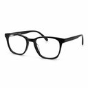 Black eyeglasses side angle