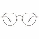 Round eyeglasses with thin frame 