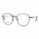 Eyeglasses with metallic frame 