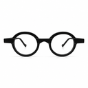 Eyeglasses black round