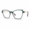 Green Cat eye eyeglasses 