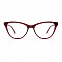 Cat-eye glasses Burgandy