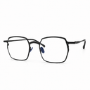 Brown eyeglasses on a white background