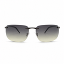 Rimless Sunglasses on a white background