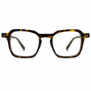 Square eyeglasses tortoise