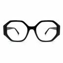 Standard frame black eyeglasses 