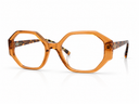 Orange sunglasses of standard frame 