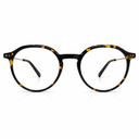 Round eyeglasses tortoise 