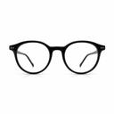 Round eyeglasses black