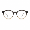 Round eyeglasses gray