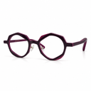 Purple eyeglasses 