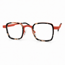 Black and red Eyeglasses 