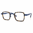 Eyeglasses tortoise and blue frame 