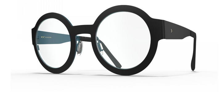 Blackfin Black round eyeglasses 
