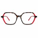 Tortoise Eyeglasses red