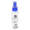 Clear spray bottle to clean your glasses with. 