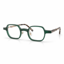 Green tortoise eyeglasses 