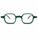 Tortoise eyeglasses green