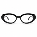 Black eyeglasses oval