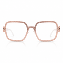 Eyeglasses rose gold 