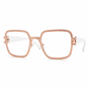 Rose gold eyeglasses 