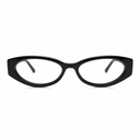 Black eyeglasses oval