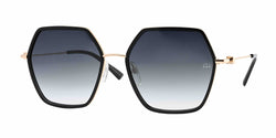 Anna Hickman Black exagonal sunglasses 