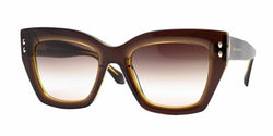 Ana hickman Oversized Cateye brown sunglasses 