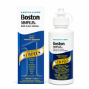 Bausch & Lomb Boston Simplus Multi-Action Solution bottle and packaging on a white background