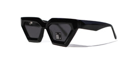 Sunframed! oversized geomeetric cat-eye sunglasses