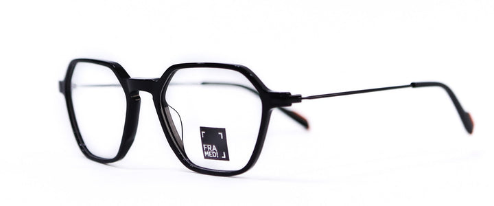 Framed! geometrci black glasses