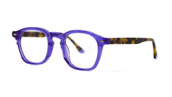 Framed! geometric blue eyewear