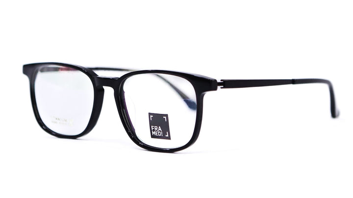 Framed! titanium and acetate frames