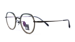 Framed! Beige and brown titanium frames