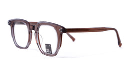 Framed! oversized geometric pink glasses