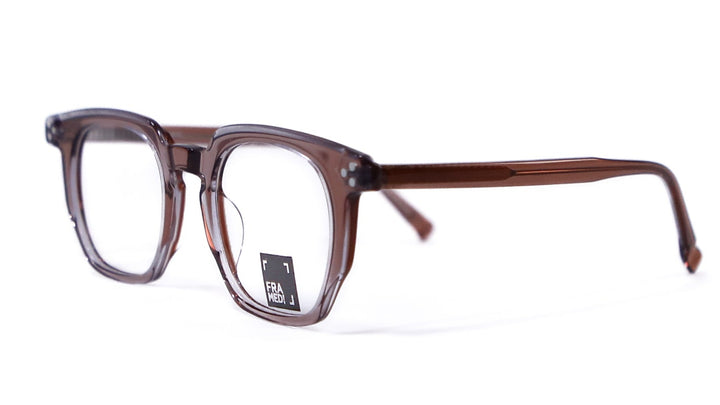 Framed! oversized geometric pink glasses