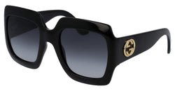 Oversized Black Square Gucci Sunglasses