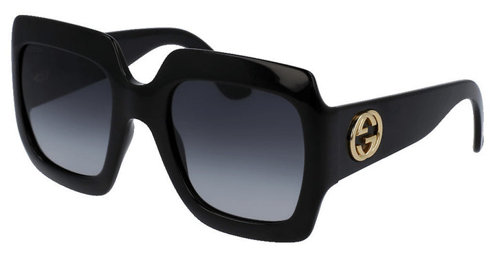 Oversized Black Square Gucci Sunglasses