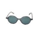 John lennon Round sunglasses with a gray frame on a white background