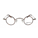 Round john lennon eyeglasses  on a white background