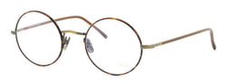 round metal and turtoise glasses - side photo