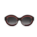 Dark Purple Sunglasses with dark lenses