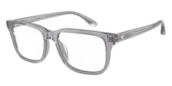 Emporio Armani - Transparent grey Rectangle Frame