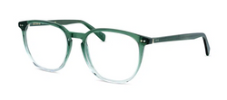 geometric round frame green degrade